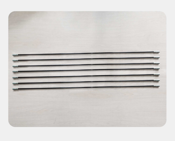BLACK FIBERGLASS ROD
