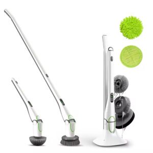 Rechargeable Automatic Electric Scrubber With 7 Brushes