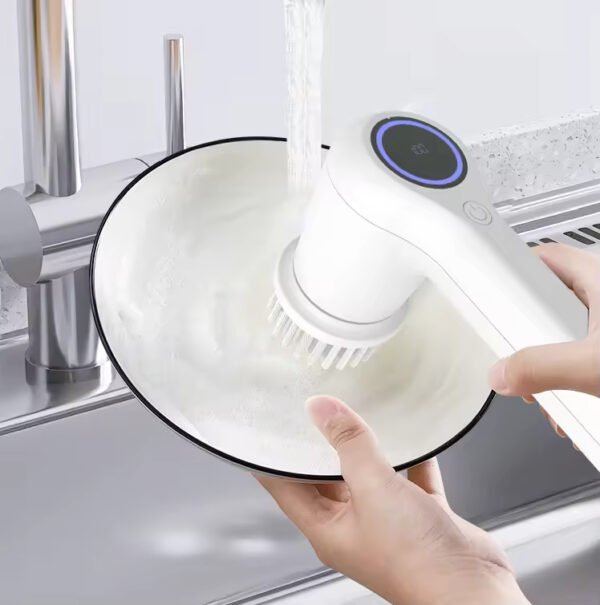 Portable Handheld Scrub with 4 Heads