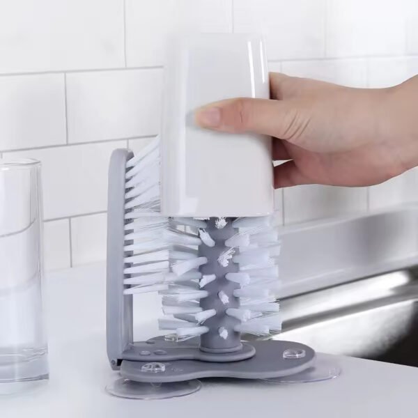 Bottle Cup Washing Brush With Double Heads - Image 5
