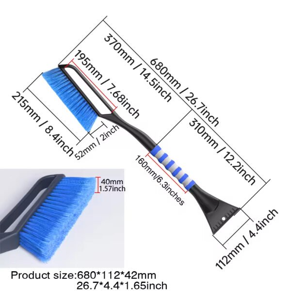Car Detachable Sweep Snow Scraper - Image 5