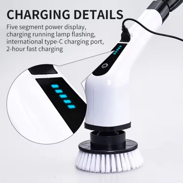 Floor Window Electric Spin Scrubber - Image 5