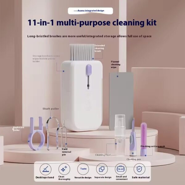 11 in 1 Multifunctional Cleaning Brush Kit - Image 4