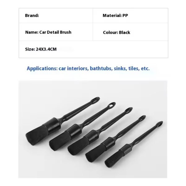 Wheel Air Vent Trim Detailing Brush Set - Image 4
