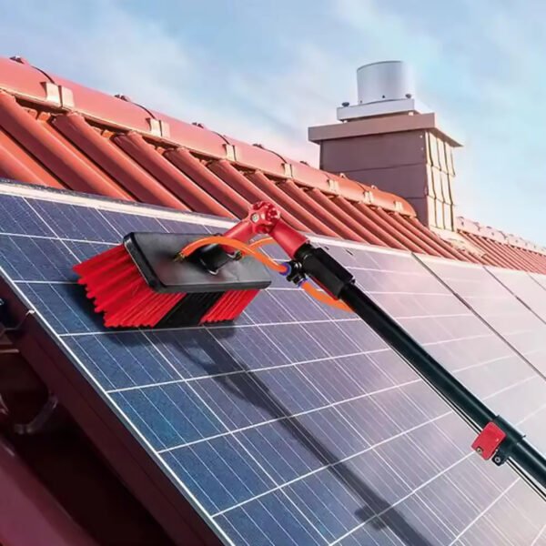 9-40ft Water Fed Telescopic Pole Solar Panel Clean Brush Kit - Image 3