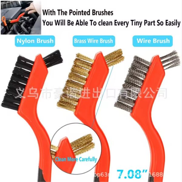 Gap Cleaning Rust Removal Cleaning Wire Brush - Image 4