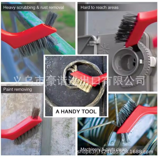 Gap Cleaning Rust Removal Cleaning Wire Brush - Image 5