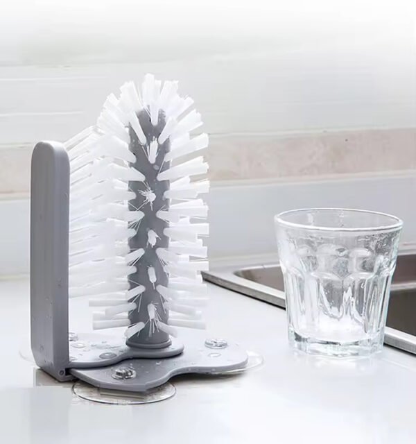Bottle Cup Washing Brush With Double Heads - Image 3