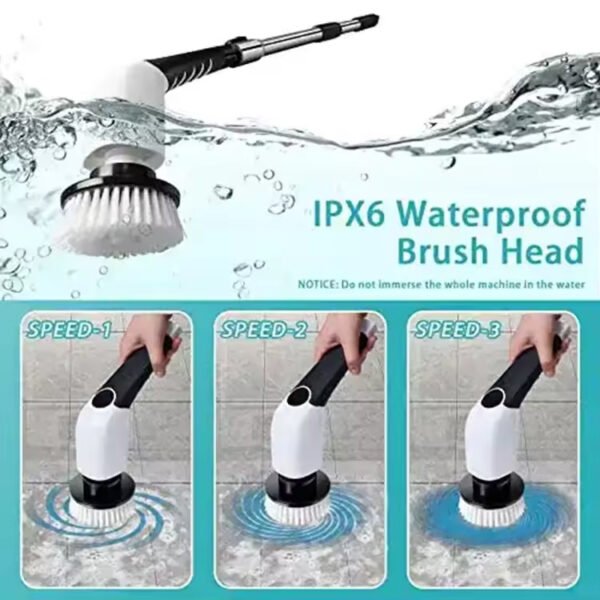 Eight in One Broom Heads Electric Spin Scrubber - Image 6